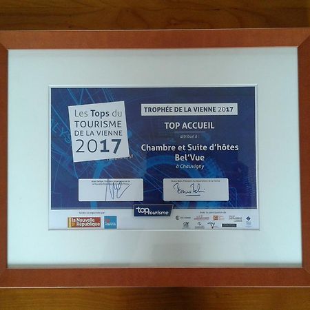 Chambres D'Hotes Bel'Vue Chauvigny Εξωτερικό φωτογραφία
